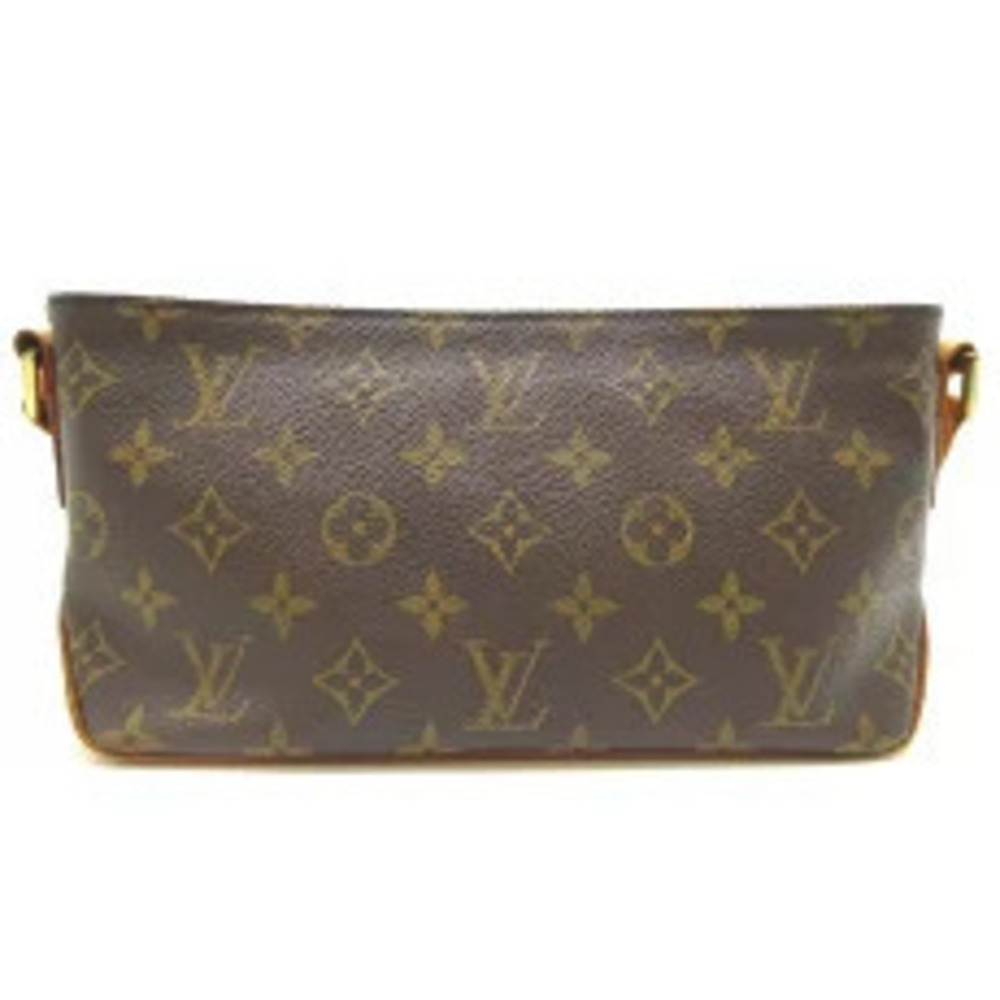 Louis Vuitton Trotteur Bag Brown Shoulder Monogram